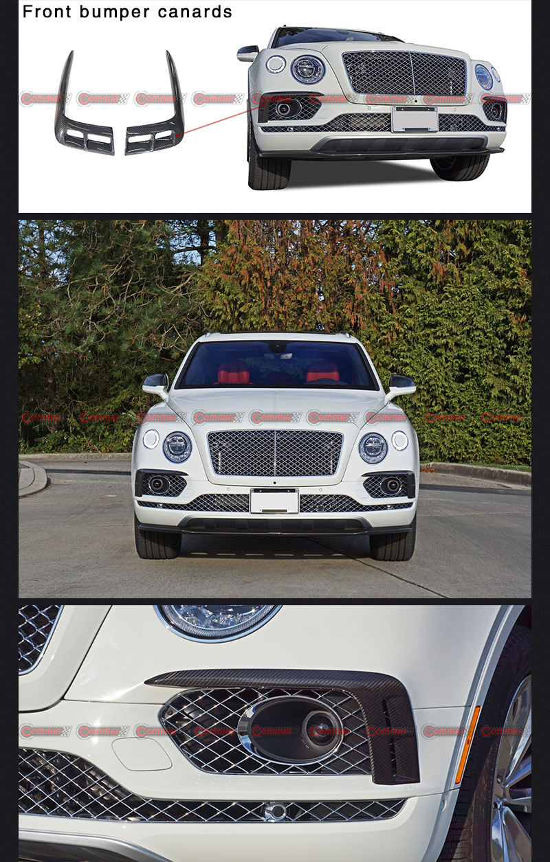 벤틀리 벤테이가 앞범퍼 카나드