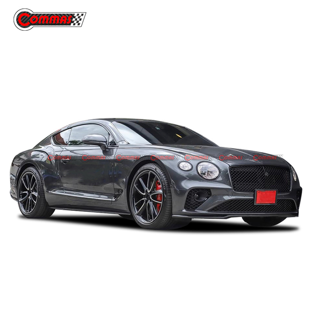 Bentley Continental GT 2020 한정판 용 자동차 스타일링 탄소 섬유 앞 립 스플리터 