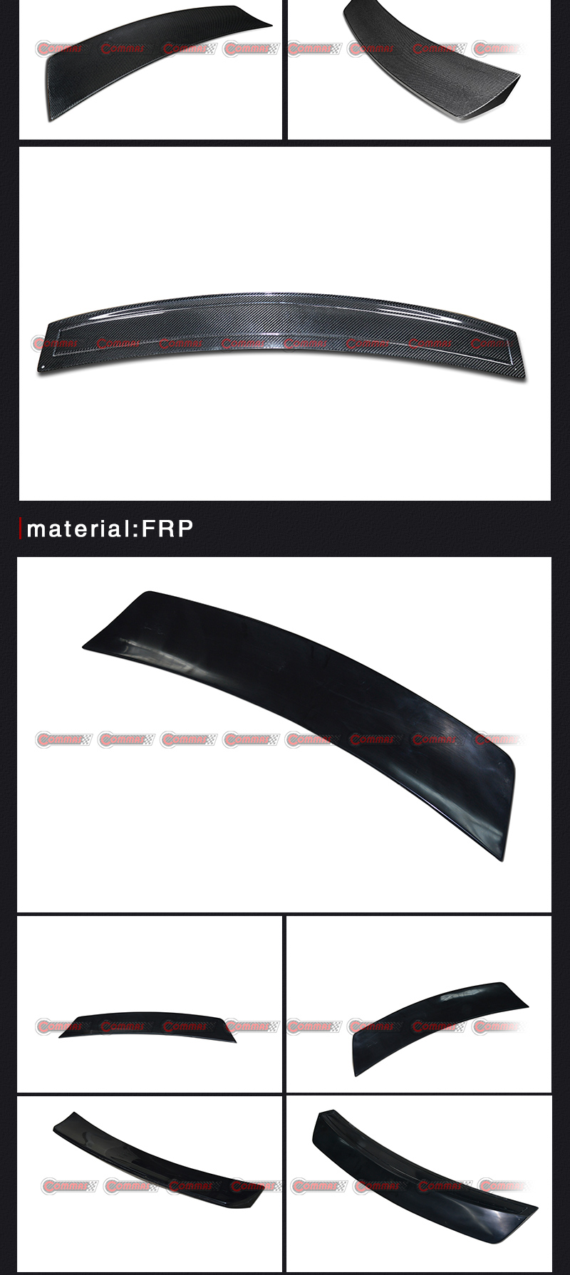 pd 스타일 리어 스포일러 메르세데스 벤츠 amg gt