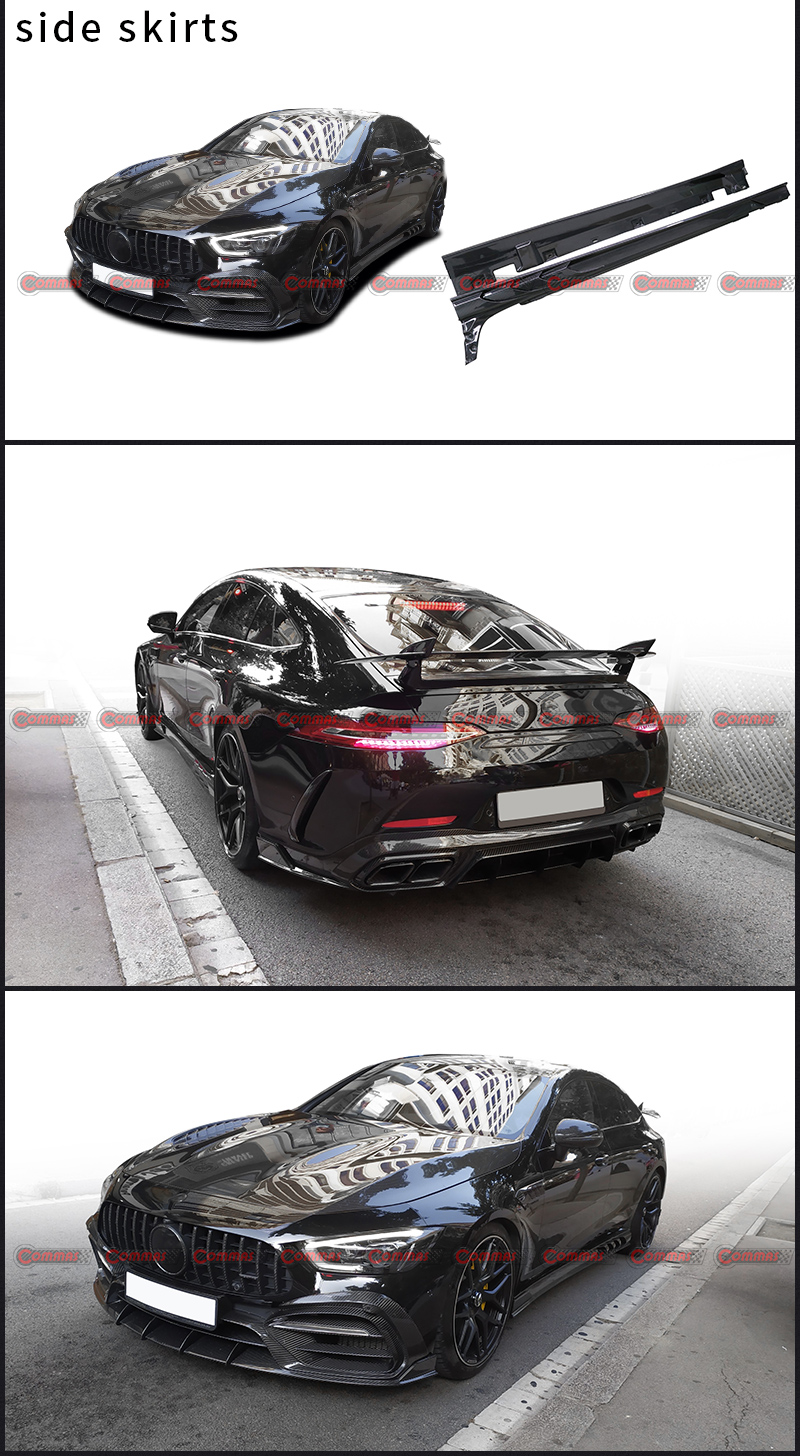 탑카 스타일 사이드 스커트 메르세데스 벤츠 AMG GT