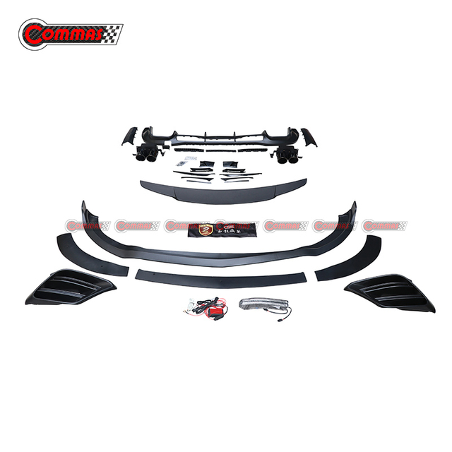 메르세데스 벤츠 S 클래스 W223용 Brabus 스타일 PP 섬유 바디 키트