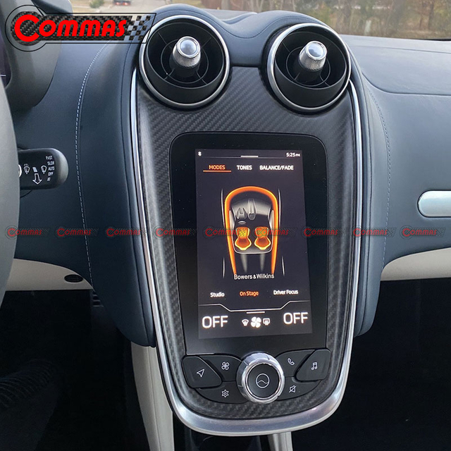 Mclaren GT를 위한 고광택 탄소 섬유 자동차 인테리어 트림