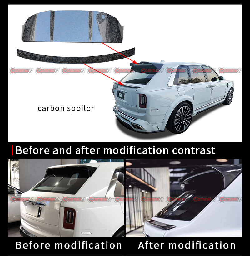 롤스로이스 컬리넌 맨소리 리어 스포일러