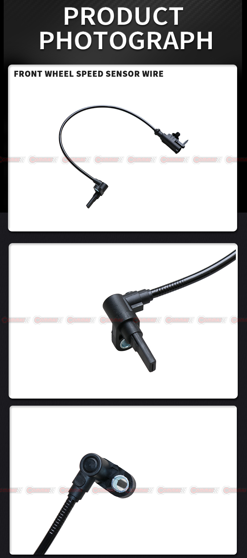 맥라렌 650 540 72 Oem 앞바퀴 속도 센서 와이어