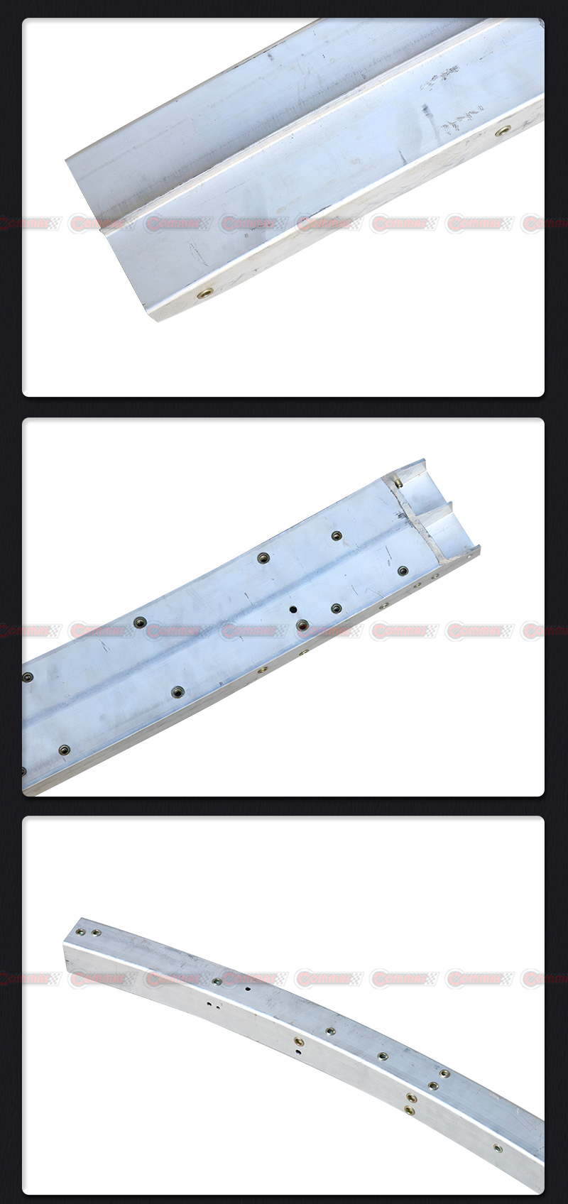 mclaren 720s 앞, 뒤 범퍼 내부