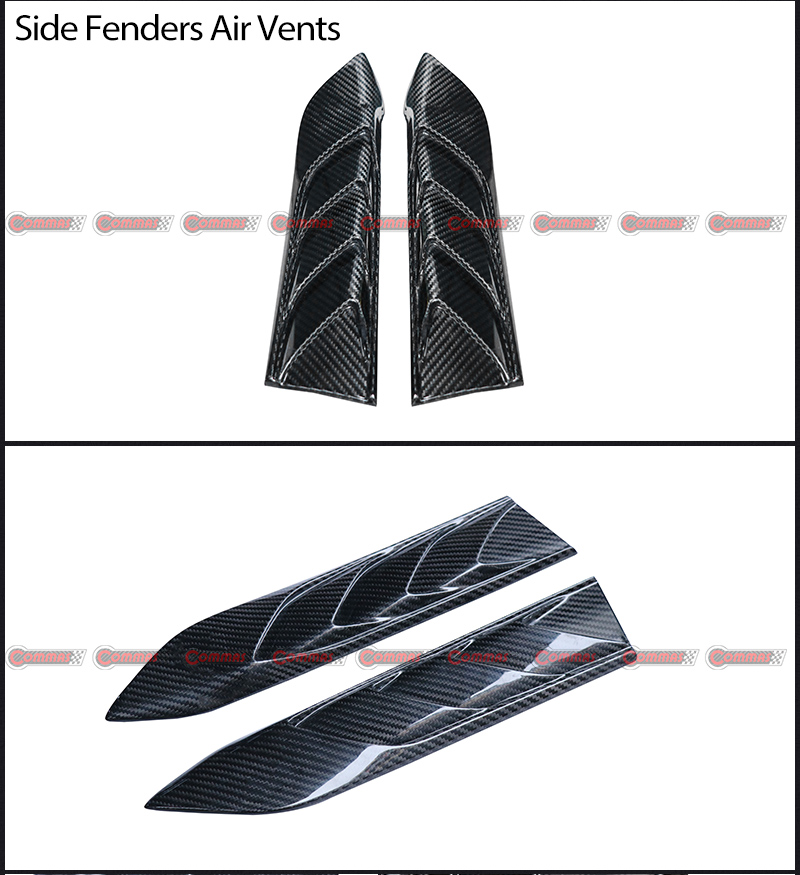 탑카 스타일 펜더 에어 벤트 메르세데스 벤츠 AMG GT