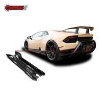 Lamborghini Huracan LP610 LP580용 Vorsteiner 스타일 탄소 섬유 사이드 스커트