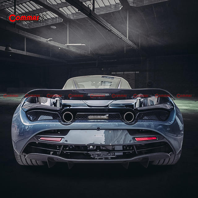 Mclaren 720S용 OEM 스타일 탄소 섬유 리어 덕테일 스포일러 윙
