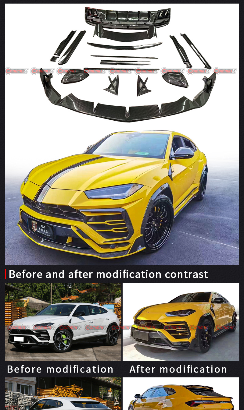 Lamborghini Urus Mansory 스타일 바디 키트