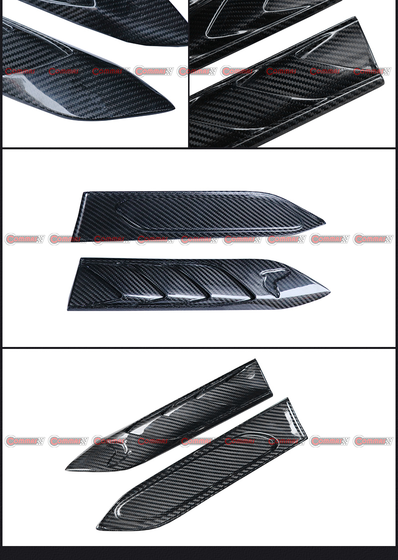 탑카 스타일 펜더 에어 벤트 메르세데스 벤츠 AMG GT