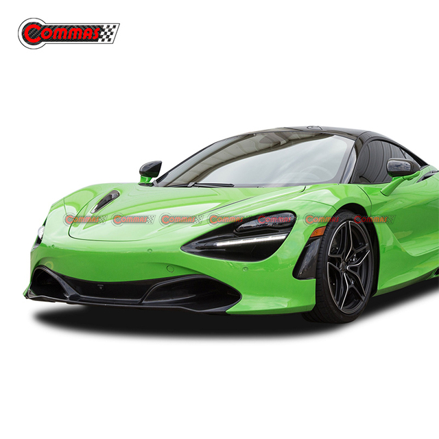 Mclaren 720S 2018 쿠페용 탄소 섬유 공기 흡입구 사이드 범퍼 