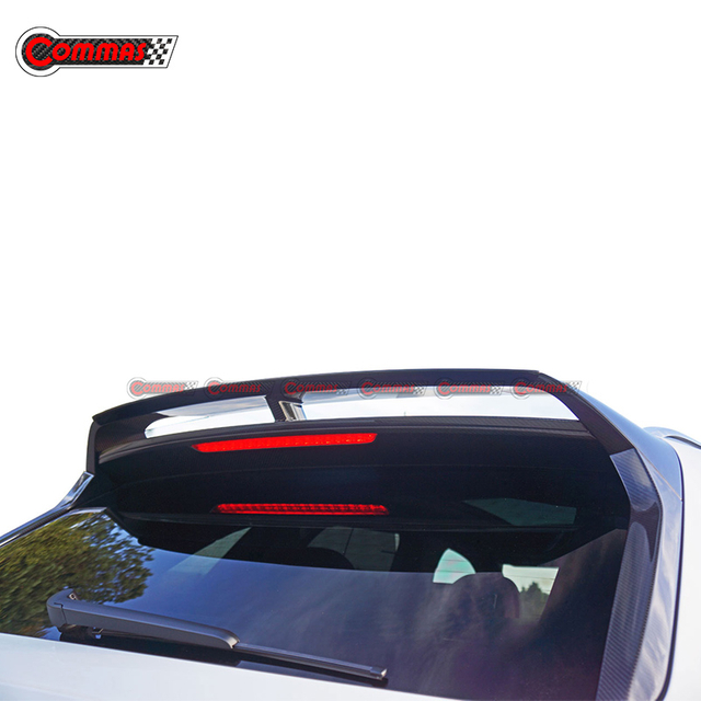 Bentley Bentayga W12 한정판 리얼 카본 파이버 리어 부트 트렁크 스포일러 윙