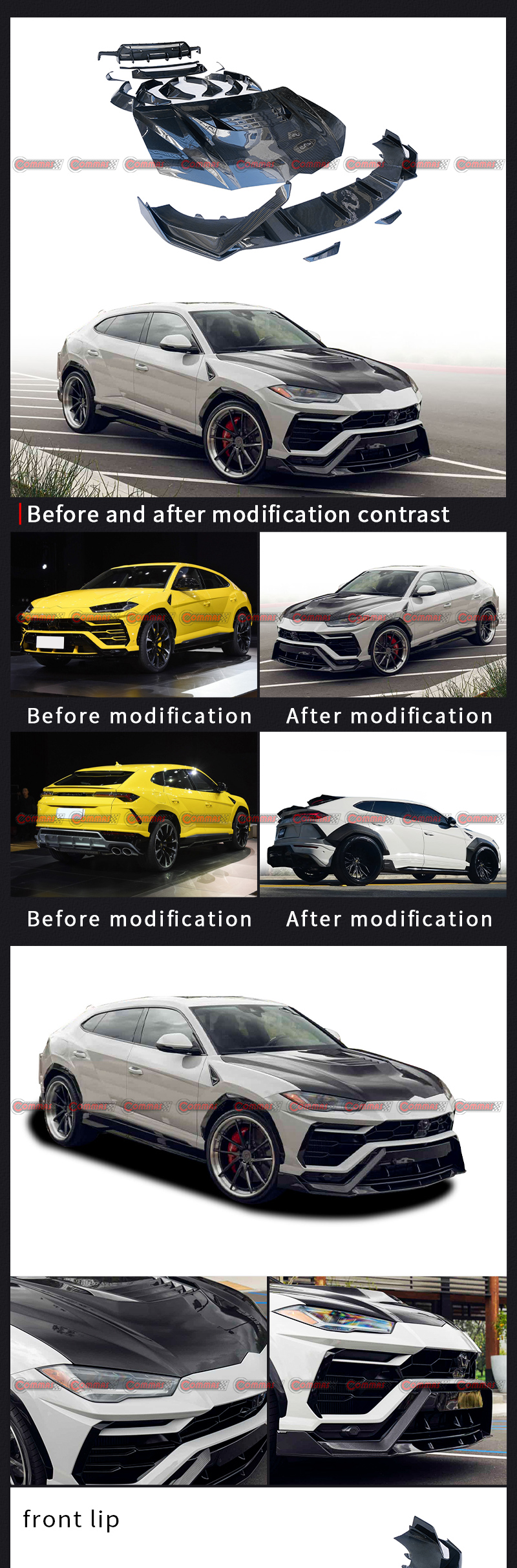 람브로기니 우루스 보스테이너 바디 키트