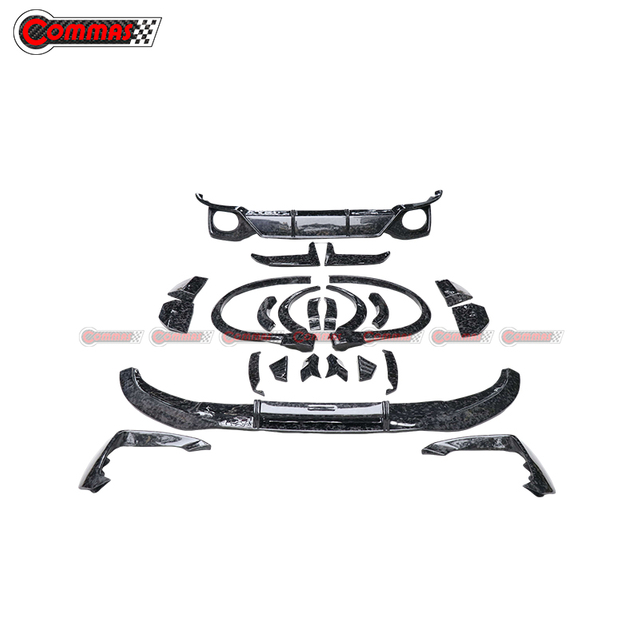 ABT 스타일 단조 탄소 섬유 바디킷으로 아우디 RSQ8 업그레이드