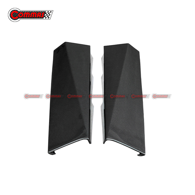 Novitec 스타일 카본 파이버 리어 엔진 트렁크 리드 공기 흡입구 벤트 스트립 트림 람보르기니 Aventador Lp700 용