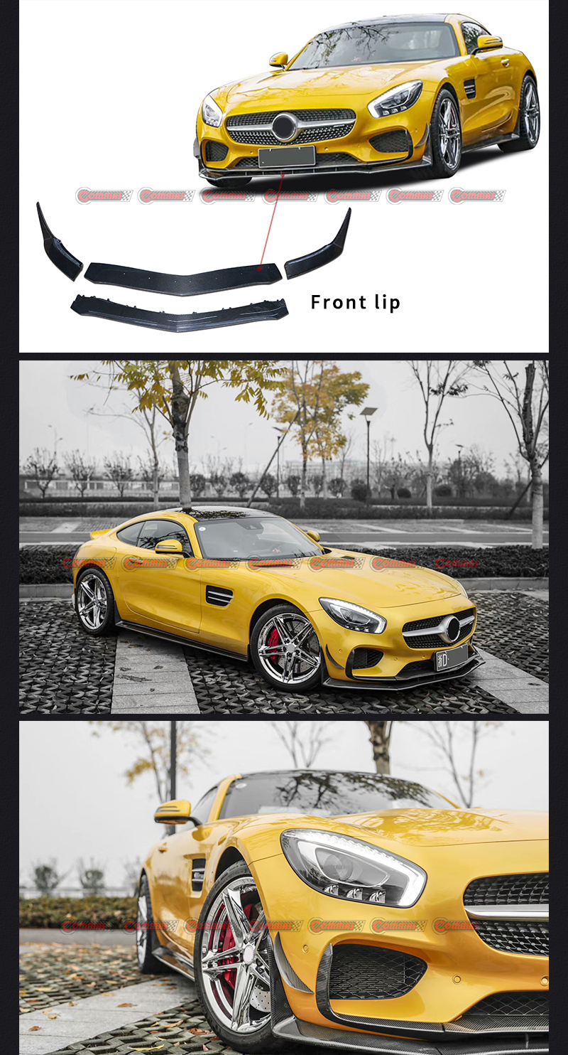 메르세데스 벤츠 amg gt 용 rz 프론트 립
