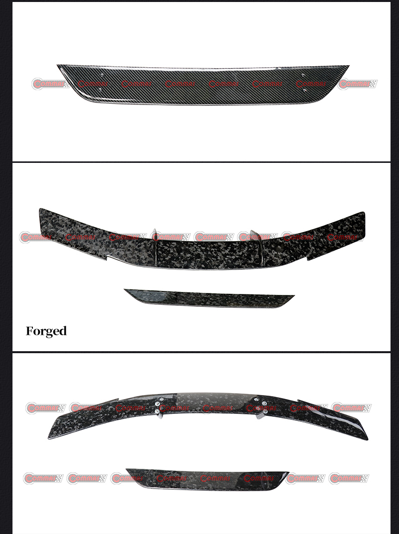 람보르기니 우라칸 Lp610 건식 탄소 섬유 리어 윙