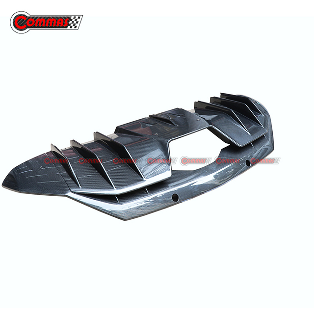 Lamborghini Aventador LP740용 Oem 스타일 탄소 섬유 후면 디퓨저 립