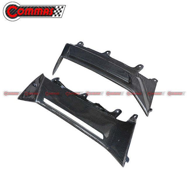 Lamborghini Aventador Lp700 용 Novitec 스타일 카본 파이버 리어 펜더 사이드 에어 아웃렛 흡기 벤트