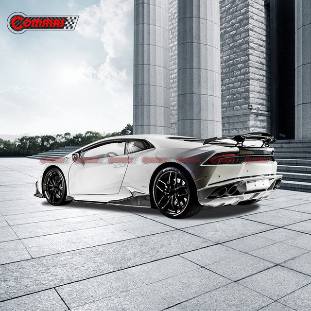 Lambroghini Huracan LP610 LP580용 Md 스타일 탄소 섬유 사이드 스커트