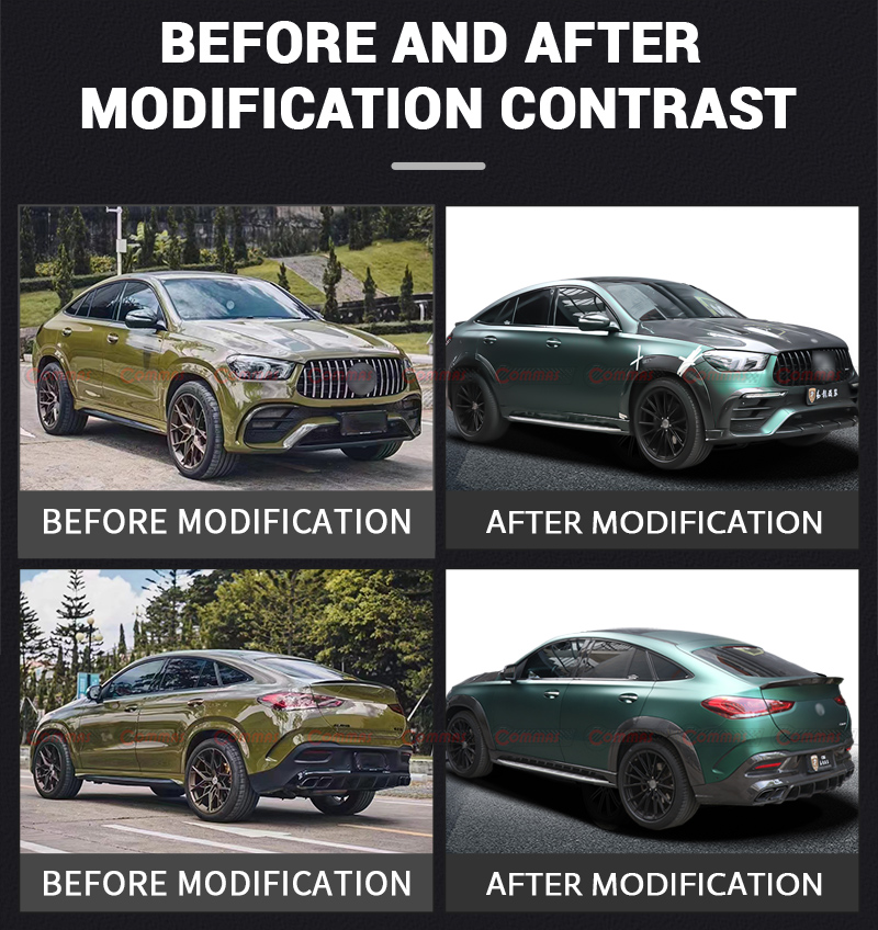 탑카 스타일 바디 키트 메르세데스 벤츠 GLE