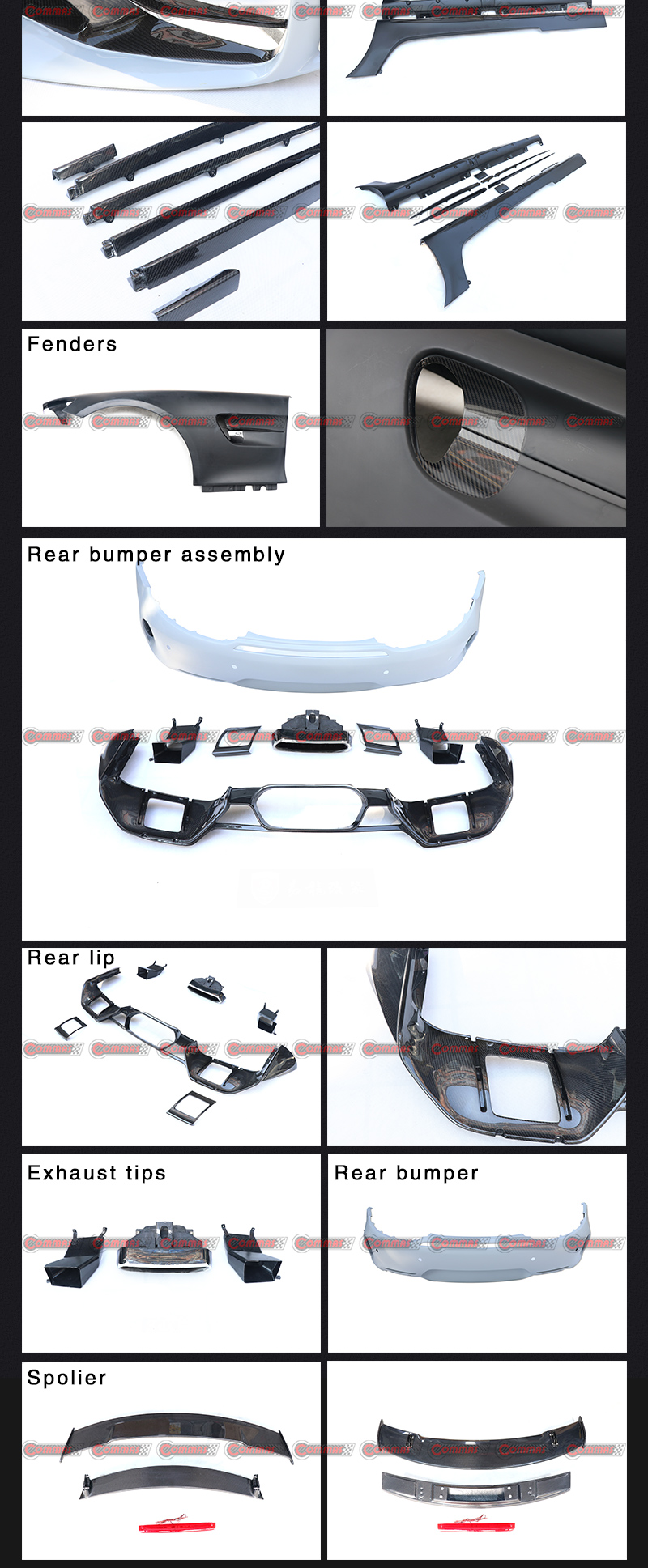 AMG GT용 GTR 스타일 바디킷